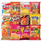 봉지과자 12종 × 1세트