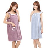포켓샤워가운(블루)