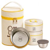 1480ML 3단 베이지 × 1개