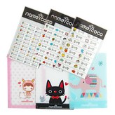 비비드투명 × 6종