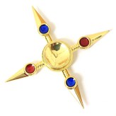 업그레이드 루비 골드 엣지 스피너 × 1개