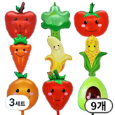 스마일야채과일풍선