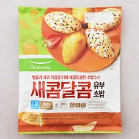 무지성 구매급]풀무원 새콤달콤 유부초밥 4인분, 330g, 4개
