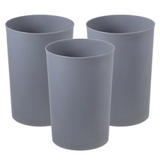 comet Home簡約開口式垃圾桶 8L, 3個, 藍色