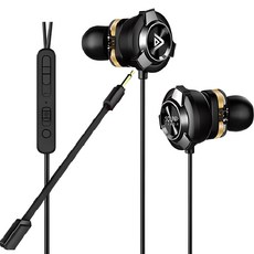 SOUND PANDA 電競有線耳機, SPE-G9, 黑色