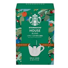 STARBUCKS 星巴克 濾掛式家常咖啡, 9g, 5包, 1盒