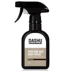Dashu Solution Perfume Deodorant Body Spray Deep Woody Fragrance, 200ml, 1入
