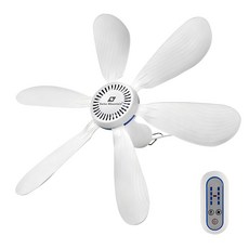 Swiss Mountain 帳篷吊頂式露營吊扇, 1個, 白色