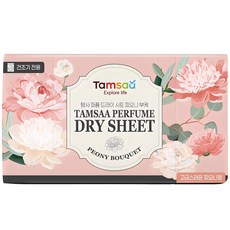 乾式香氛烘衣柔軟片 牡丹花香, 130張, 1個