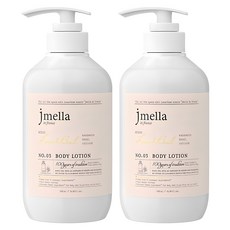 jmella 法式漫舞香水身體乳液 No.03 Lime+Basil, 500ml, 2瓶