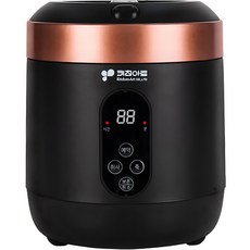 KITCHEN FLOWER 迷你電子鍋2人用, KNER-100, 黑色