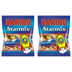 HARIBO Starmix明星總動員造型軟糖, 250g, 2袋