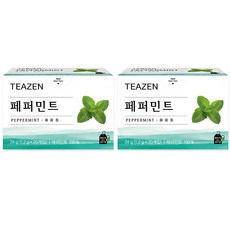 TEAZEN 茶禪 薄荷茶茶包, 1.2g, 20包, 2盒