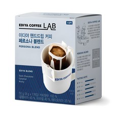 EDIYA COFFEE PERSONA配方濾掛式咖啡, 8g, 7包, 1盒