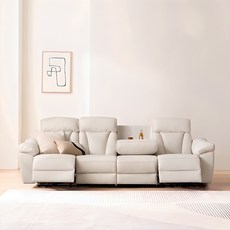 삼익가구 크루즈 USB 4인용 전동 리클라이너 방문설치,…