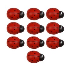 마샤투 정원식물 장식품 10p, 레드