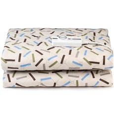 Shinil 信一 EMF印花電熱毯, 混合顏色, 雙 (135 x 180 厘米)