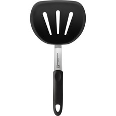 WAGENSTEIGER Schwarz矽膠鍋鏟 圓形, 黑色, 1支