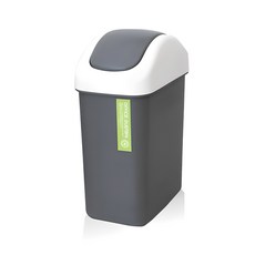 문일케미칼 M 직사각 휴지통, 그레이