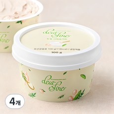 디어파인 두유 그릭요거트, 100g, 1개입, 4개