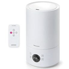 DAEWOO APPLIANCE 遙控器型 簡易全機清洗 自動濕度調節加濕器, DEH-R200E