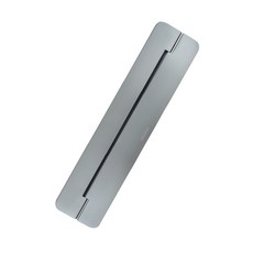 Warnerf 鋁製筆記本電腦支架 凝膠型 附件型, 金屬銀