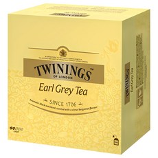 TWININGS 唐寧茶 盒裝伯爵紅茶茶包, 2g, 100包, 1盒