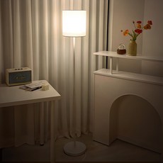 LENA ENERGY LED布質立燈 地燈 組裝式照明, 布料+白色