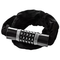 comet 防盜自行車密碼鎖, 黑色, 1個