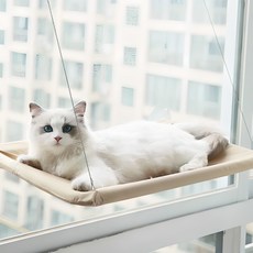 Greatlife 吊床窗戶貓跳台, 米色A, 1個
