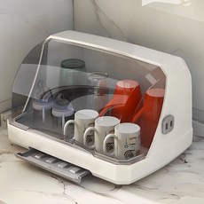 Block Mart 廚房用品 附蓋碗盤瀝水架, 隨機出貨, 1層, 1個