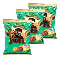 롯데웰푸드 스카치캔디 세가지맛, 317g, 3개