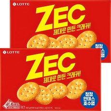 LOTTE 樂天 ZEC餅乾 原味, 300g, 2個