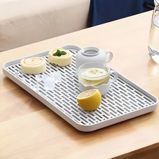 SEVENFREE 餐具瀝水盤, 單色長方形款(31*17.5*2cm)