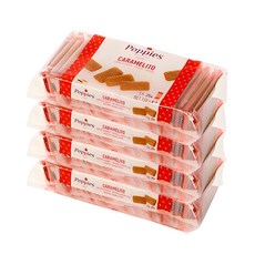 포피스 벨지안 카라멜라이즈 비스킷, 4개, 150g