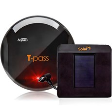 티패스 무선 하이패스 단말기 TL-720C, 블랙, 단말기 + 태양광 충전거치대 블랙, 단말기 + 태양광 충전거치대