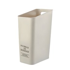 DALPAENGI LIVING FUBEL MAMAN 開放式垃圾桶 15L, 米色, 1個
