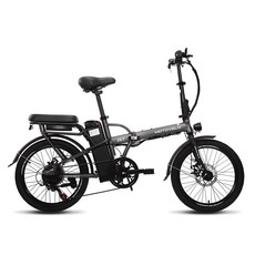 모토벨로 TX7 듀얼 전기자전거 350W 36V 5.2Ah, 스틸, 그레이