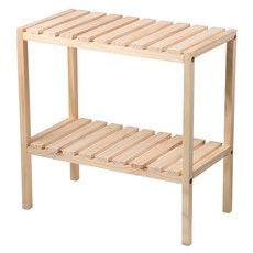 comet 家庭式多功能雙層收納架, 原木色