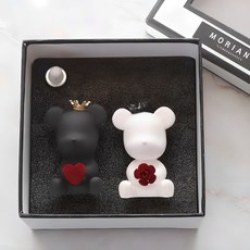 MORIANN Mori熊皇冠車用石膏芳香劑組, 黑櫻桃