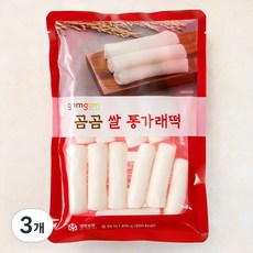 곰곰 쌀 통가래떡, 400g, 1개입, 3개