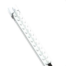 高級窗簾軌道, 白色