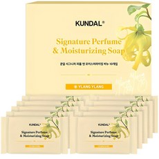 Kundal Signature 香水和保濕香皂依蘭依蘭香水, 100g, 10入