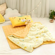 The Zari 午睡被4件組, Yami(黃色)