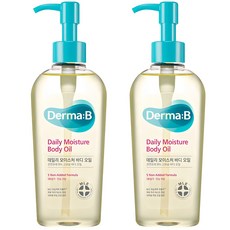 더마비 데일리 모이스처 바디오일 프레쉬 피치향, 200ml, 2개