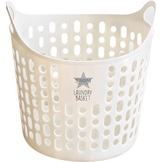 SHABATH Scandina開口型洗衣籃, 象牙白, 1個