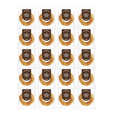 브리더랩 강아지 엔젤링 건조간식, 혼합맛(칠면조/소힘줄), 15g, 20개