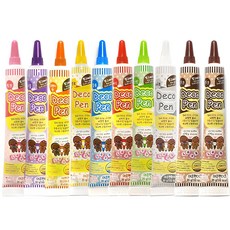 巧克力裝飾顏料 9色 20g 10支組, 200g, 1組