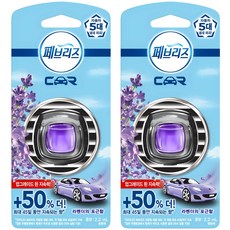 페브리즈 차량용 방향제, 2개, 라벤더의 포근함