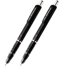 ZEBRA 斑馬牌 DelGuard 自動鉛筆 黑色, 0.5mm, 2個